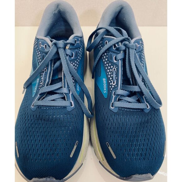 Brooks Ghost 14 Blue/Ocean/Oyster Running Shoes. Size 9(W). - Picture 1 of 8